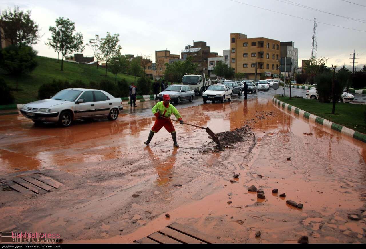 مدیریت بحران آذربایجان شرقی نسبت به سیلاب و آبگرفتگی معابر هشدار داد