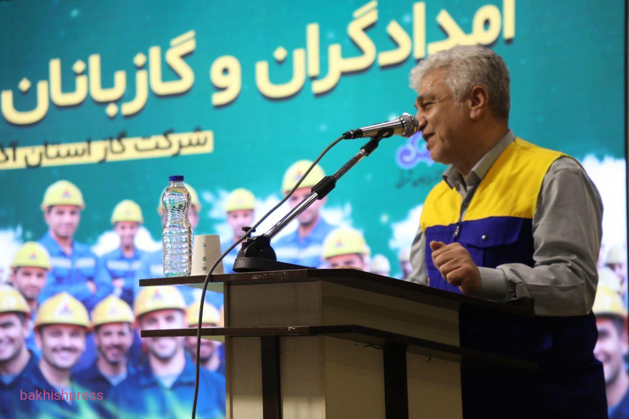 ۱۱ دقیقه، متوسط امدادرسانی گاز در استان آذربایجان شرقی