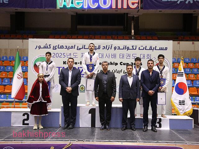 تکواندوکاران تهران و آذربایجان شرقی طلایی شدند