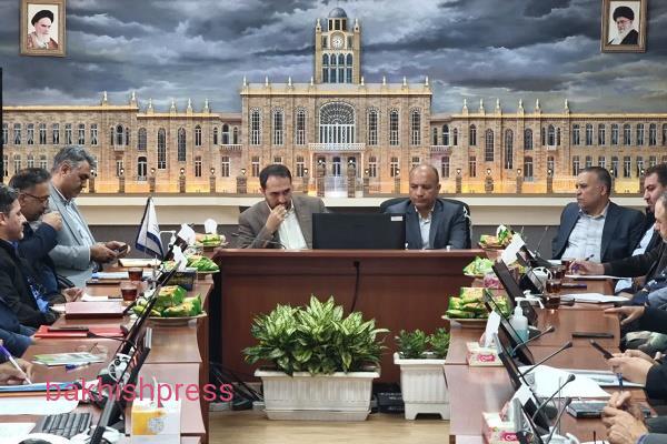 برگزاری جلسه بازآفرینی شهری در شهرداری منطقه 8